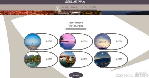 基于Node.js與Vue.js的智能旅行景點(diǎn)推薦系統(tǒng)開發(fā)與策劃